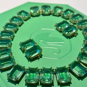 Swarovski Millenia Green Crystal Necklace